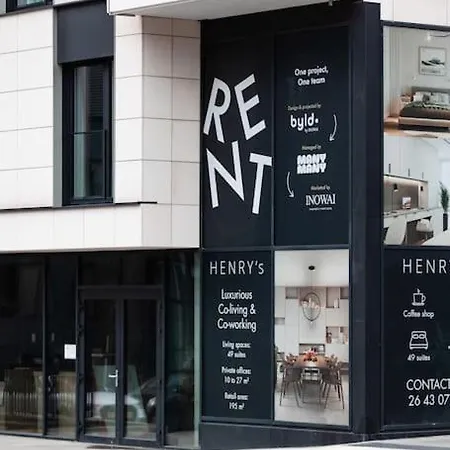 Henry's Appt With A Private 411 - Shared Kitchen Appartement Luxembourg